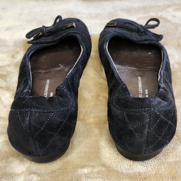 Attilio Giusti Black suede, ballet flats - Picture 4 of 7